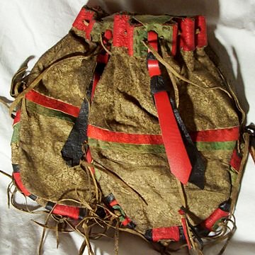 Yak Hide Tsampa Bags